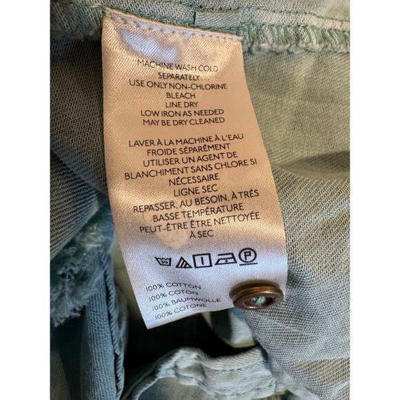 Anthropologie Pilcro Sleeveless Green Halter Swing Midi Dress Small - Picture 5 of 5